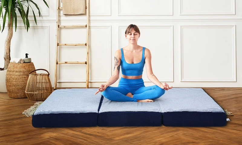 Ergonomische Memory Foam Klappmatratze – 3-teilige Faltmatratze