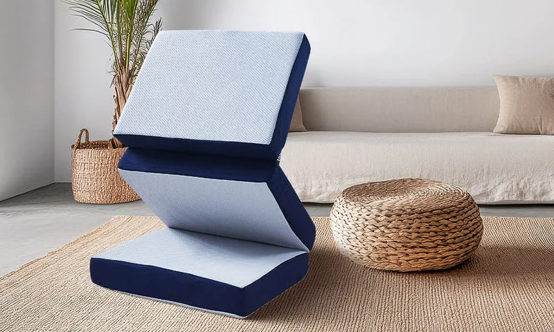 Ergonomische Memory Foam Klappmatratze – 3-teilige Faltmatratze