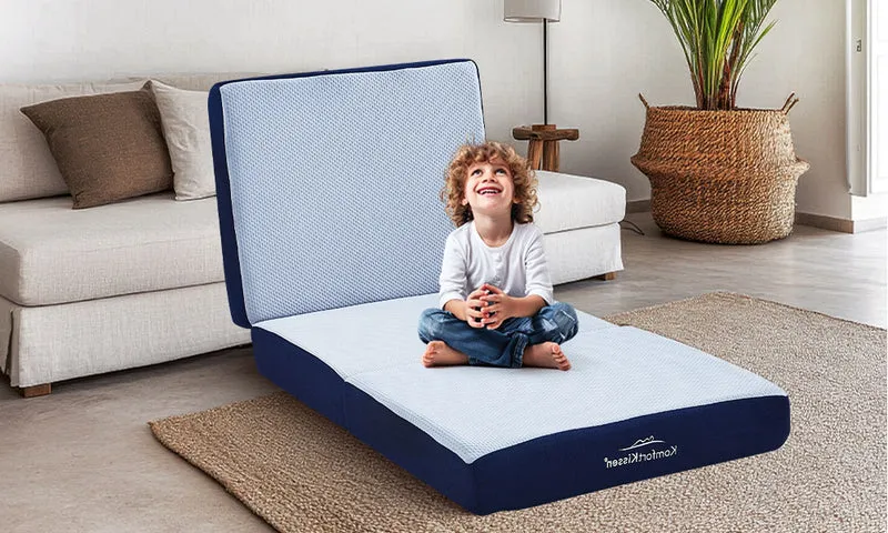 Ergonomische Memory Foam Klappmatratze – 3-teilige Faltmatratze