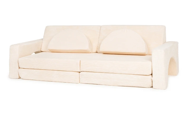 Spielcouch für Kinder – 10-teiliges Sofa-Set für Schlafen und Spielen