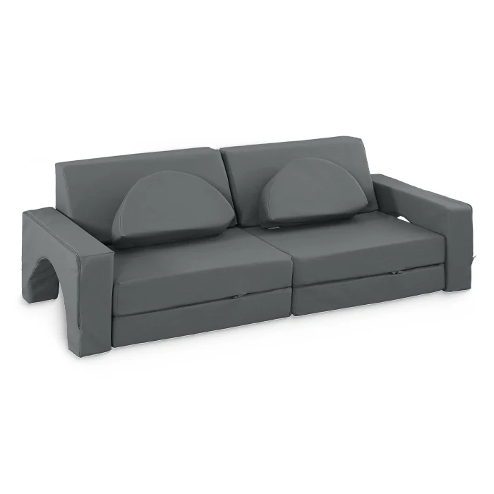 Spielcouch für Kinder – 10-teiliges Sofa-Set für Schlafen und Spielen