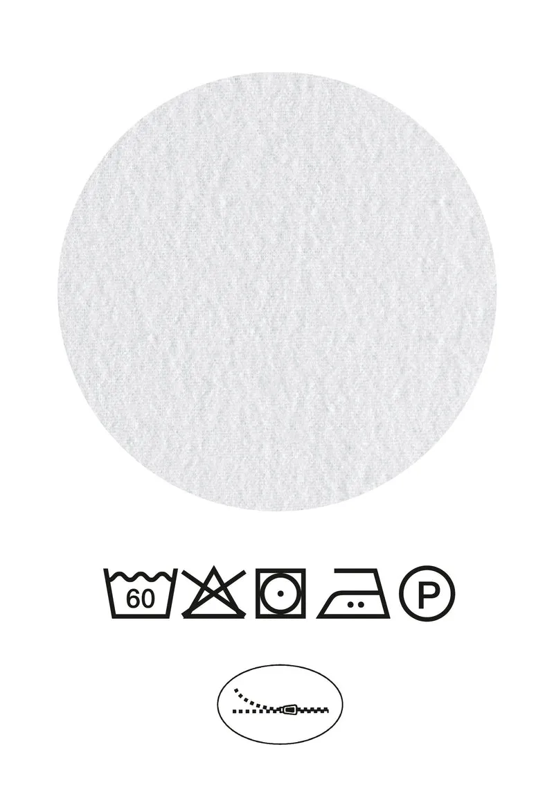 Castell Polycotton Renforce Bettwäsche Streifen – Schwarz (0460125)