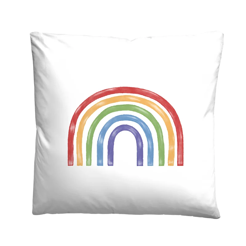 biberna Linon Bettwäsche Regenbogen – Weiss (0044499)