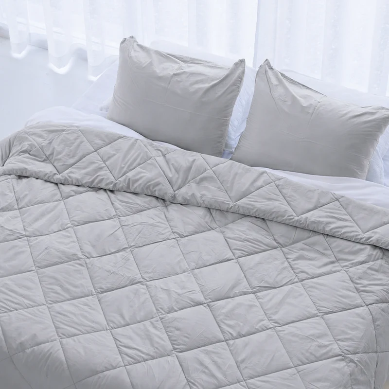 Summer sale bundel | Pebble grey | Wasbaar dekbed