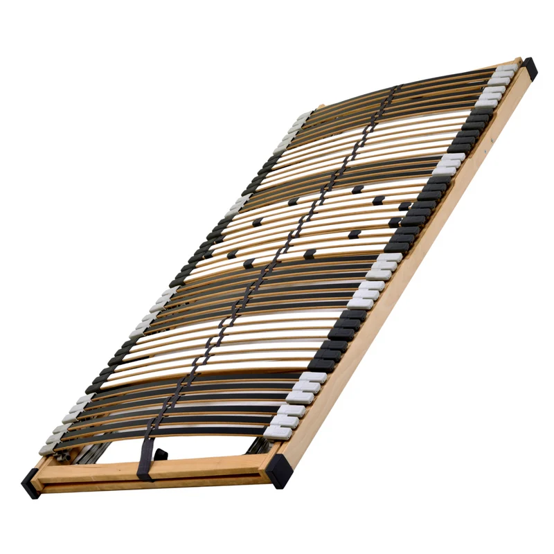 MediFlex T200 Lattenrost 140x200 cm, aus Buchenholz, 7 Zonen mit Härteverstellung