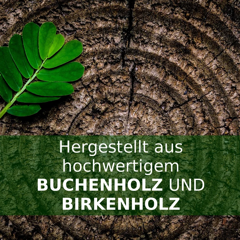 Basic Lattenrost 140x200 cm, aus Buchenholz, 7 Zonen mit Härteverstellung