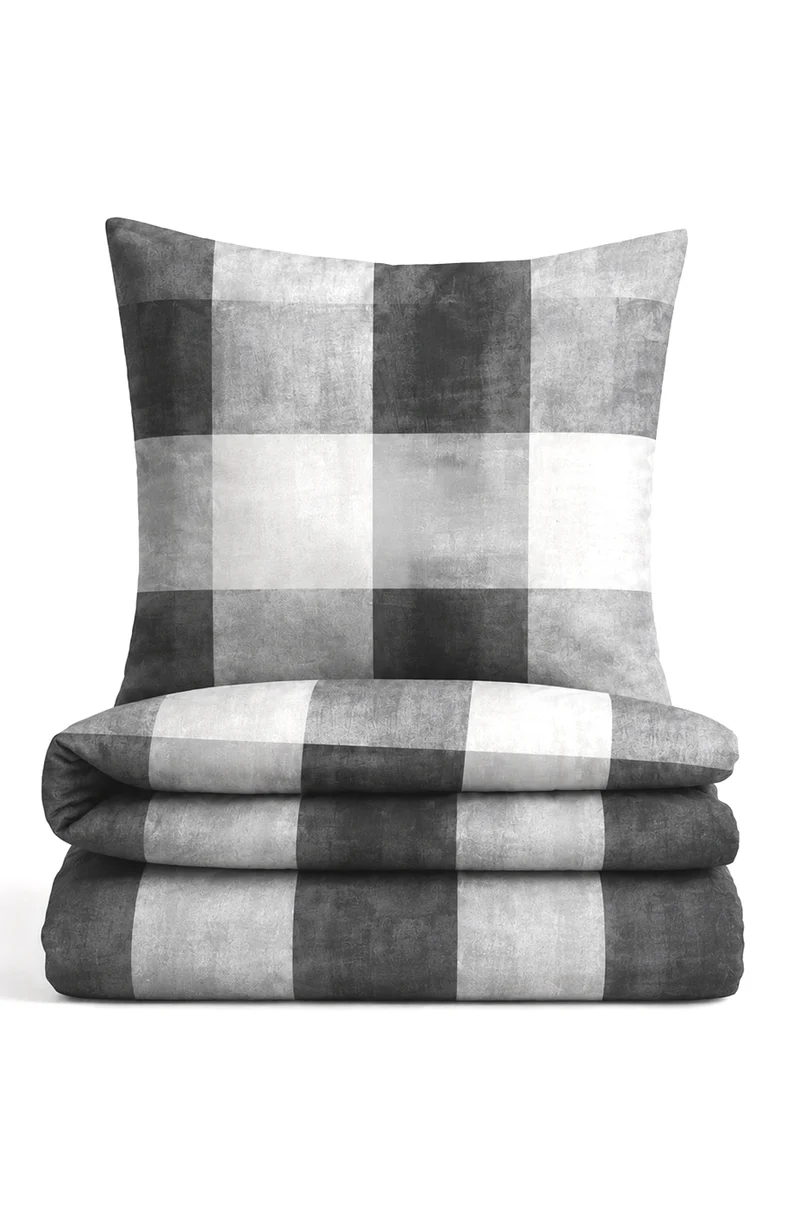 Castell Polycotton Biber Karo – Grau (0350384)