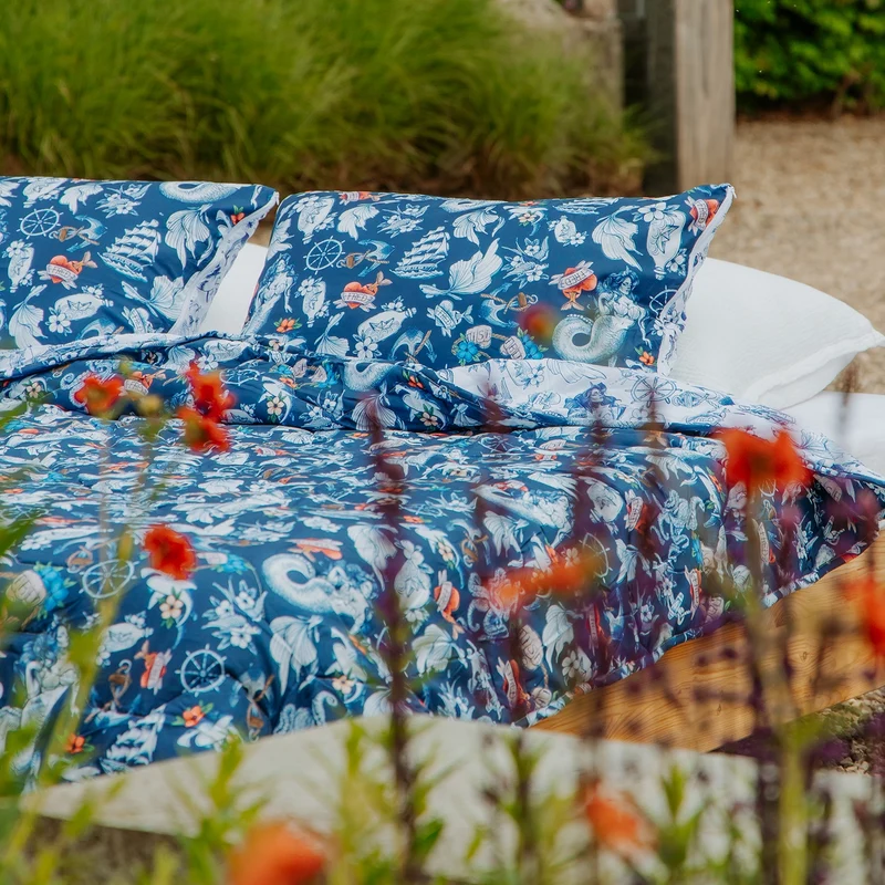 Kussenslopen | A Fish Named Fred & HappyBed | Sea Paradise | Set van 2