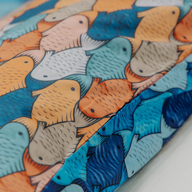 Kussenslopen | A Fish Named Fred & HappyBed | 3D Fish | Set van 2