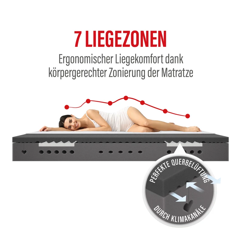 Perfekta · 7-Zonen Kaltschaum