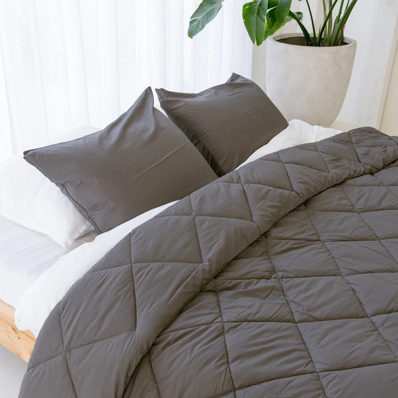 Wasbaar All Season Dekbed | Prestige Collection | Anthracite