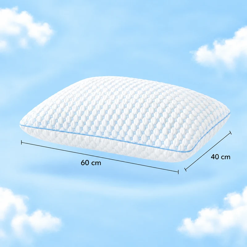 Wolkenkissen - Premium Memory Foam Kissen - Höhenverstellbares