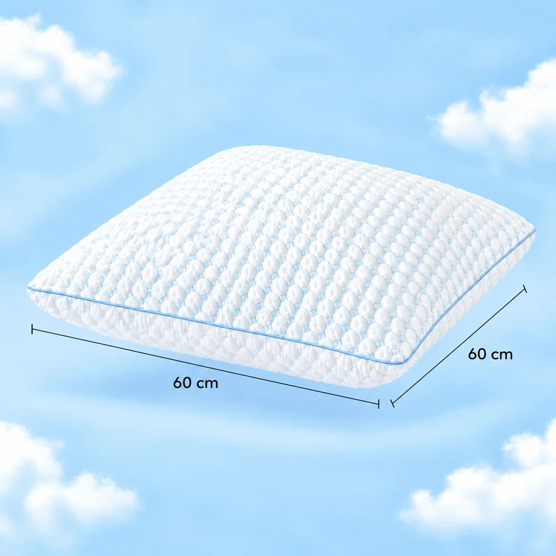 Wolkenkissen - Premium Memory Foam Kissen - Höhenverstellbares