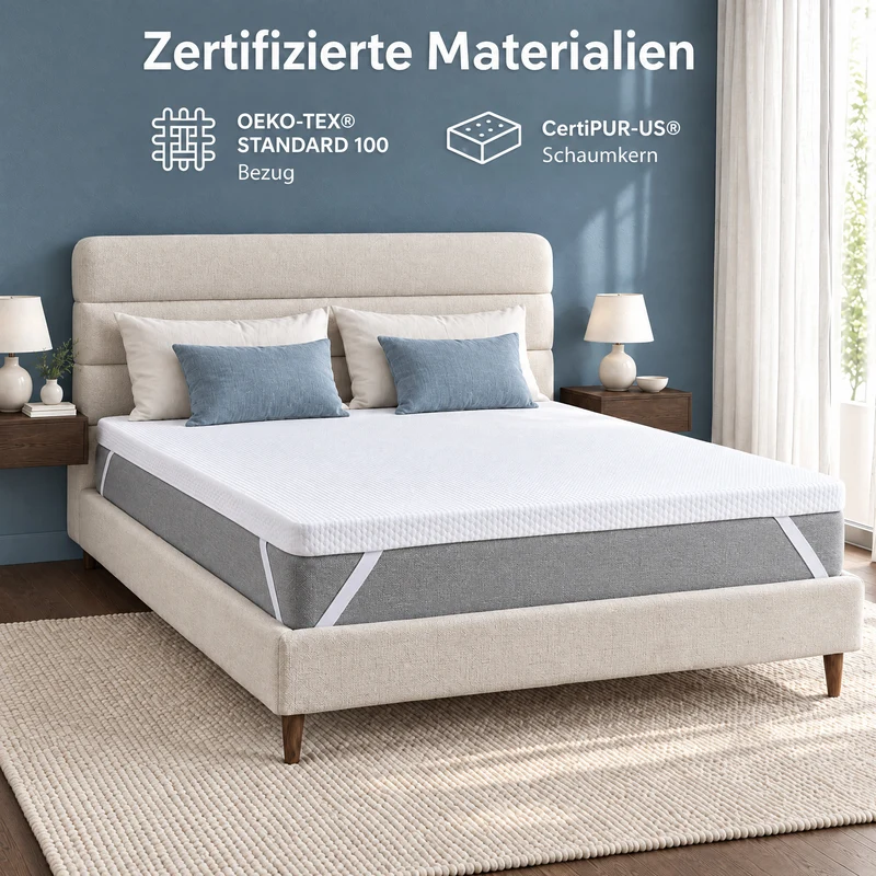 Dream Topper – Matratzen-Topper mit Memory-Schaum-Effekt