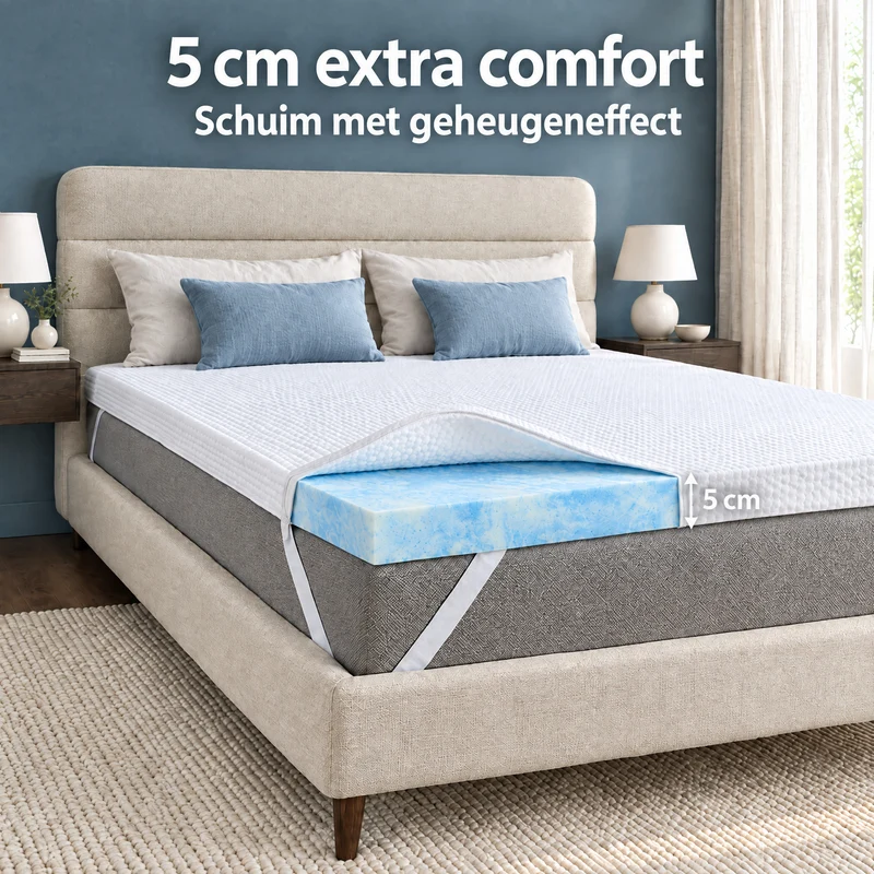 Dream Topper – Matratzen-Topper mit Memory-Schaum-Effekt