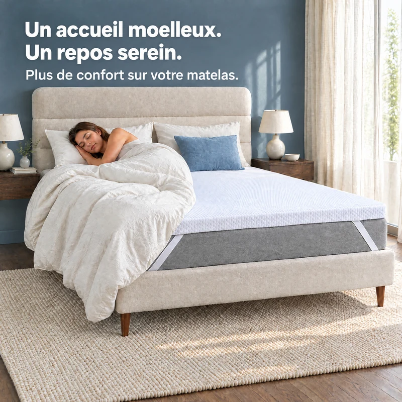 Dream Topper – Matratzen-Topper mit Memory-Schaum-Effekt