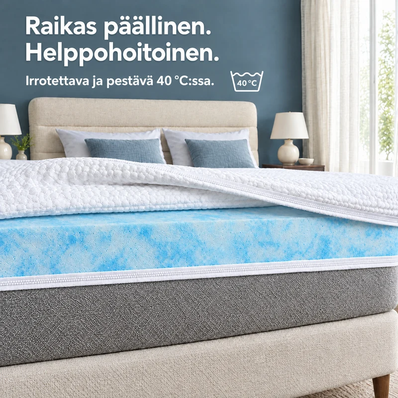 Dream Topper – Matratzen-Topper mit Memory-Schaum-Effekt