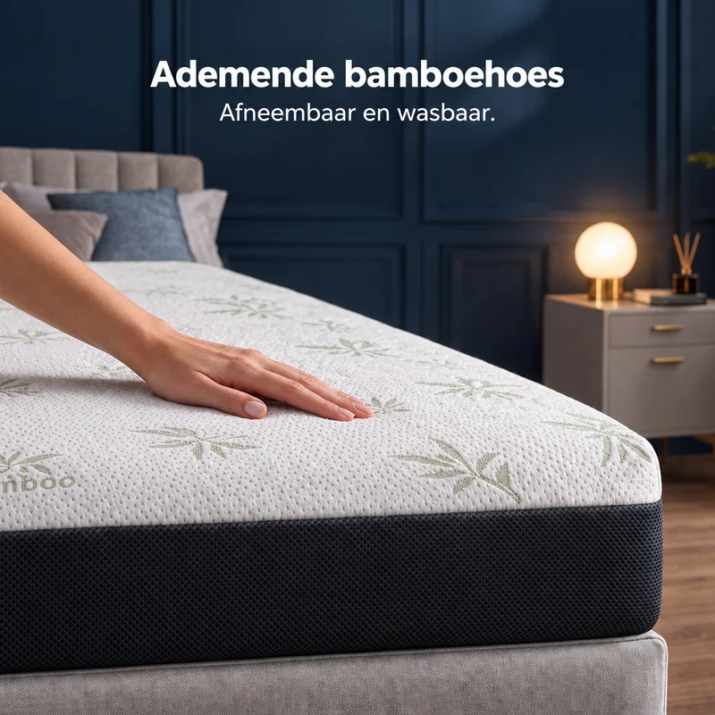 Premium Komfort Matratzen-Topper mit Gel-Memory-Schaum