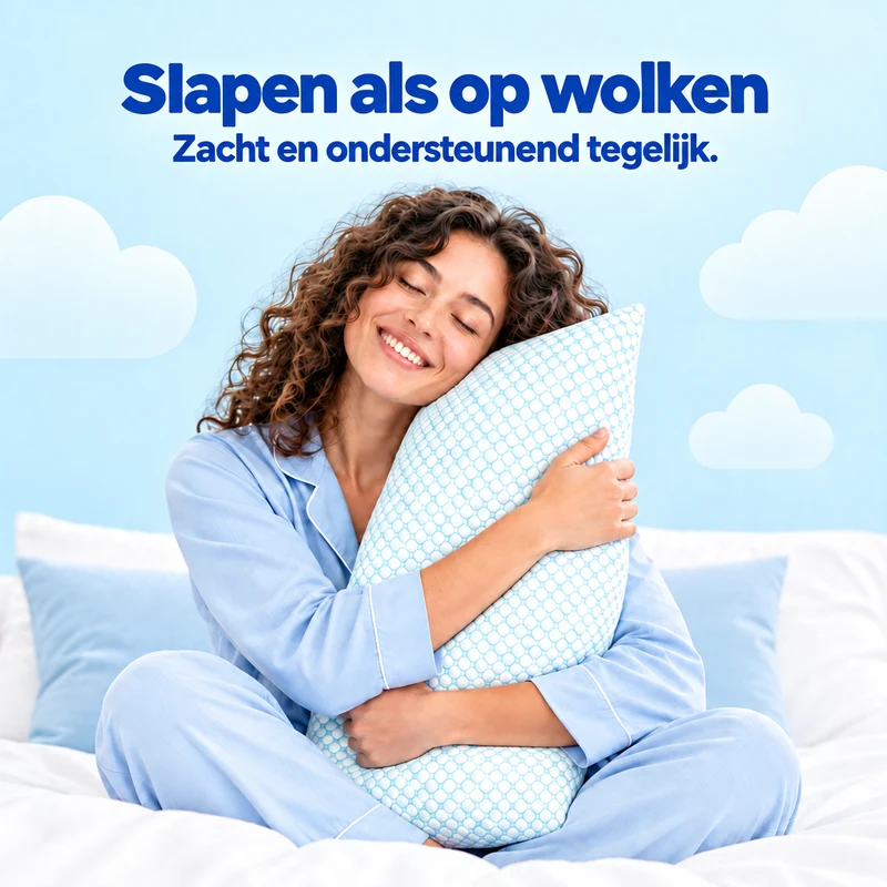 Wolkenkissen - Höhenverstellbares Memory Foam Kissen