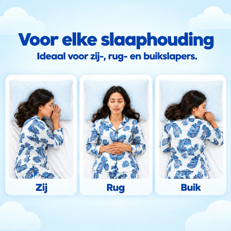Wolkenkissen - Höhenverstellbares Memory Foam Kissen