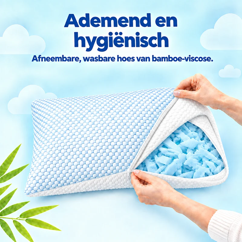 Wolkenkissen - Höhenverstellbares Memory Foam Kissen