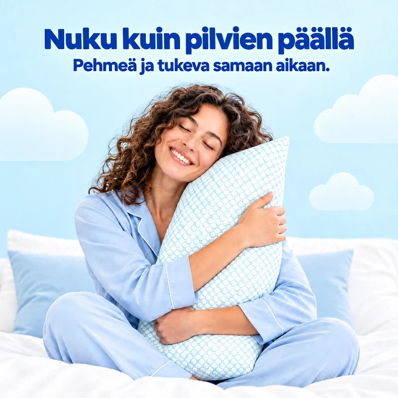 Wolkenkissen - Höhenverstellbares Memory Foam Kissen