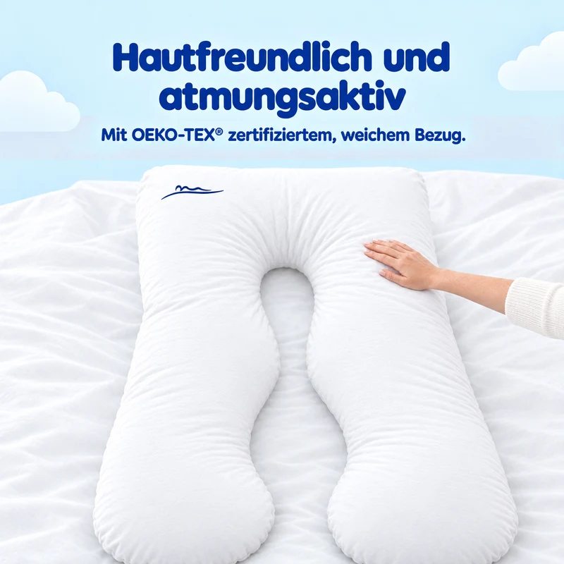 KomfortKissen™ Premium – Ergonomisches Körperkissen