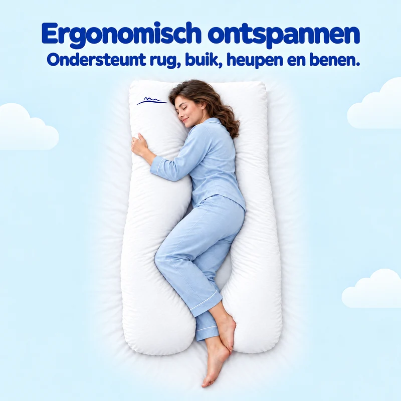 KomfortKissen™ Premium – Ergonomisches Körperkissen
