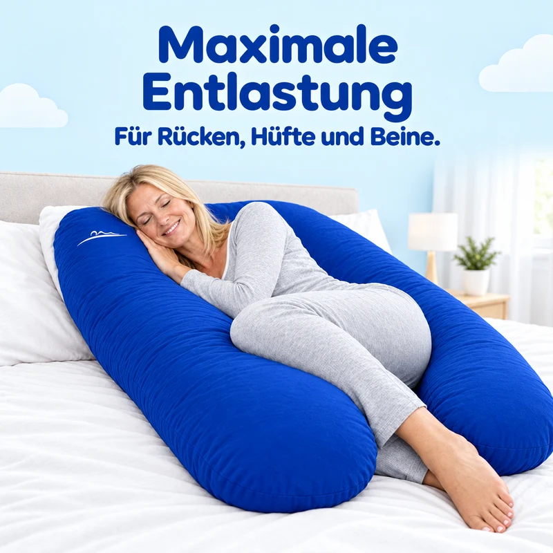 KomfortKissen™ Premium – Ergonomisches Körperkissen