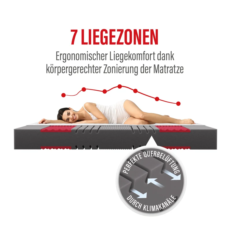 Prolife Supreme · 7-Zonen Kaltschaum