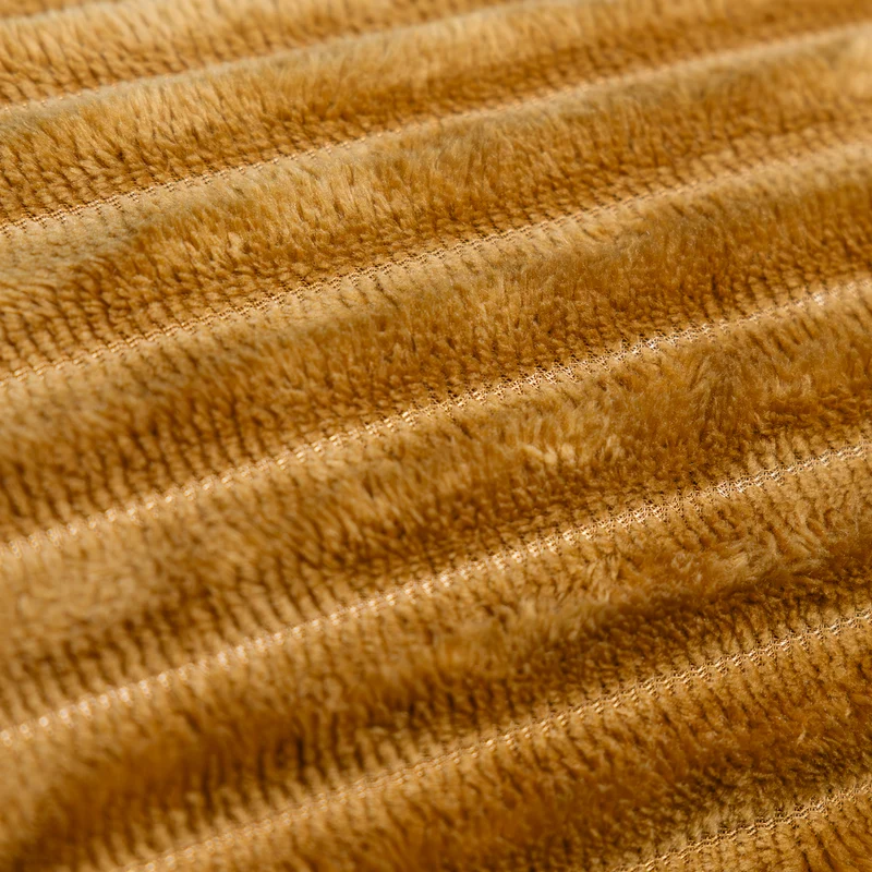Kussenslopen | Teddy Rib | Bronze Brown | Set van 2