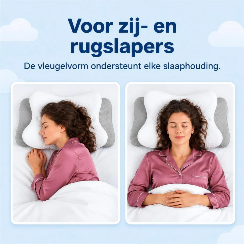 Schmetterlingskissen Plus - Das originale ergonomische Kissen
