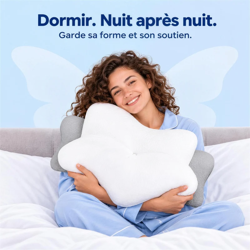 Schmetterlingskissen Plus - Das originale ergonomische Kissen