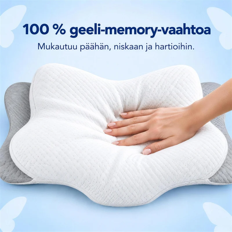 Schmetterlingskissen Plus - Das originale ergonomische Kissen