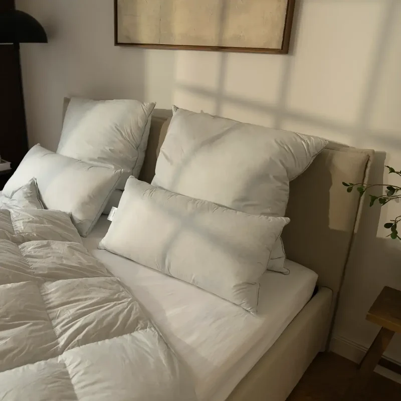 Premium 3-Kammer Daunenkissen Typ Eiderdaune
