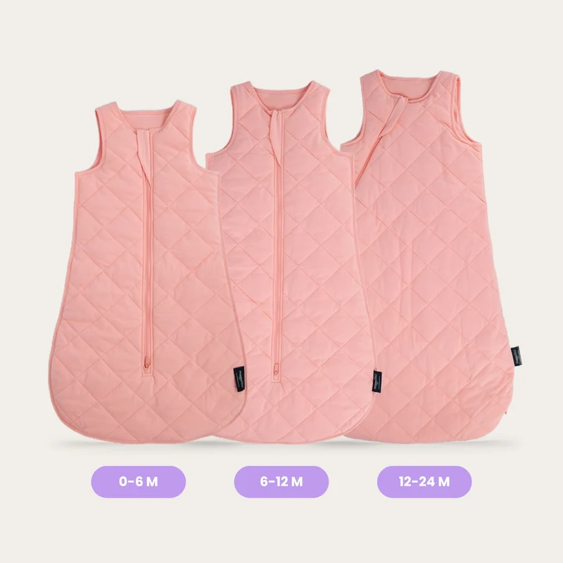 HappyBed Verzwaarde babyslaapzak | Old Pink | TUV & SGS getest