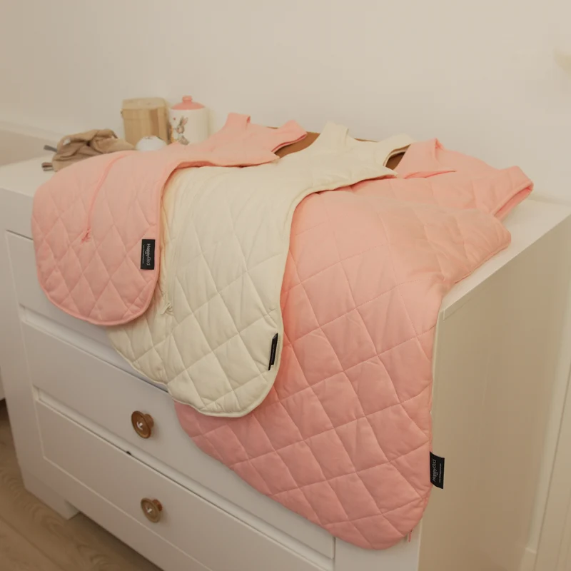 HappyBed Verzwaarde babyslaapzak | Old Pink | TUV & SGS getest