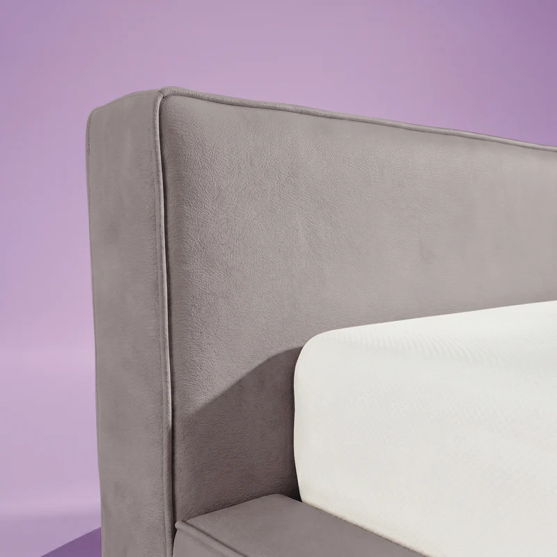 HappyBed Amour Tranquility | Velvet | Taupe | Bed