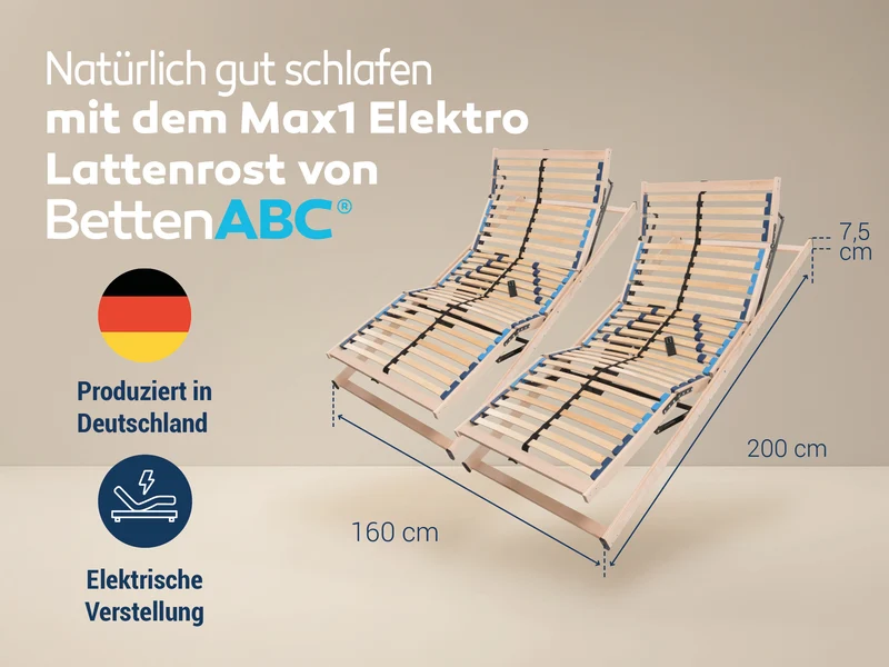 Betten-ABC Max1 Elektro Lattenrost