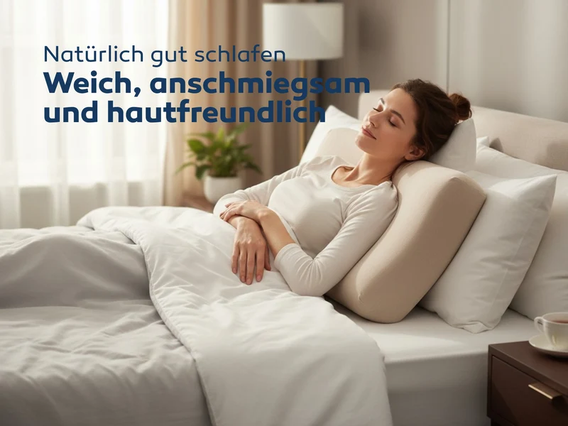 Flexibler Kissenbezug - aus Jersey-Elasthan, multifunktionell und atmungsaktiv