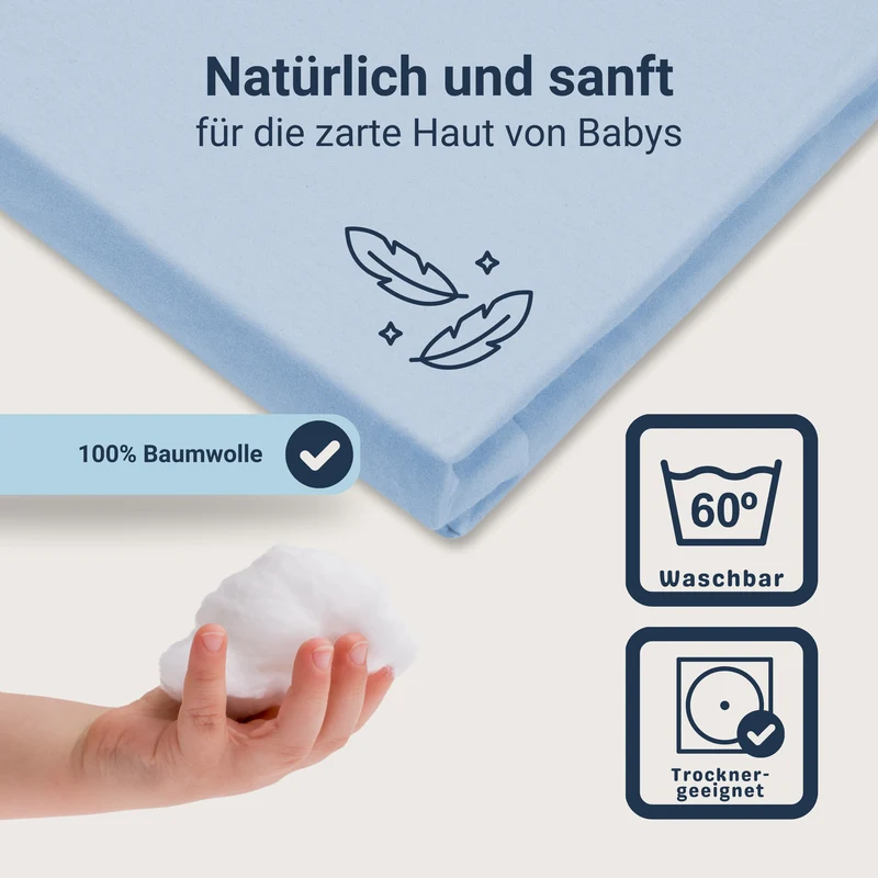 Traumhaft Kinder-Spannbetttuch