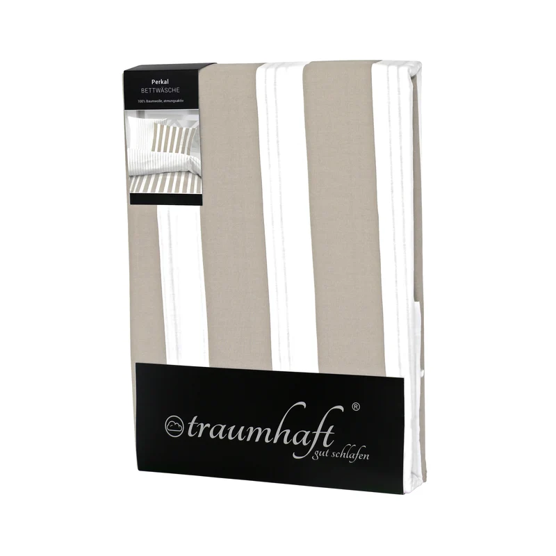Traumhaft Perkal-Bettwäsche Stripes