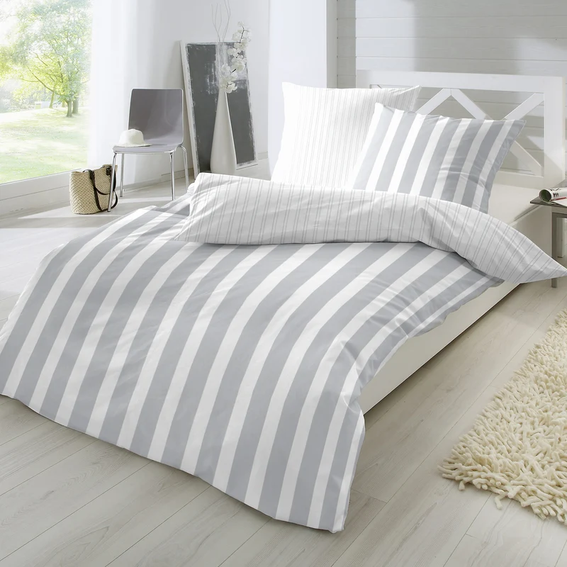 Traumhaft Perkal-Bettwäsche Stripes