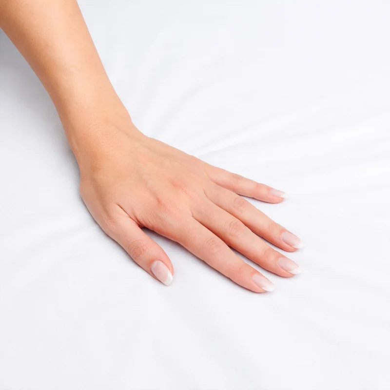 HappyBed Hoeslaken | Katoen | Jersey White