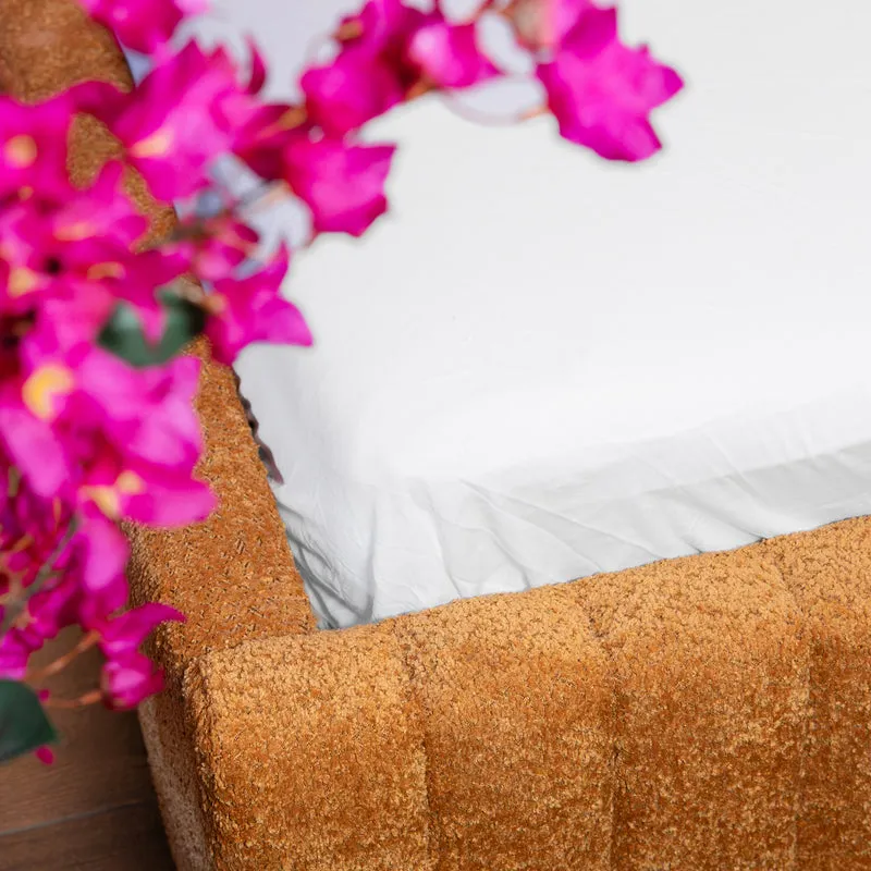 HappyBed Hoeslaken | Katoen | Jersey White