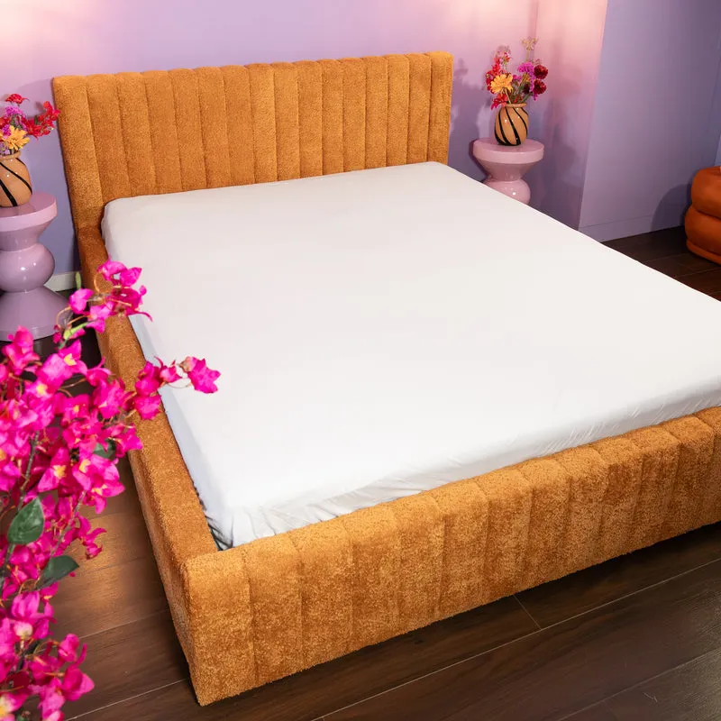 HappyBed Hoeslaken | Katoen | Jersey White