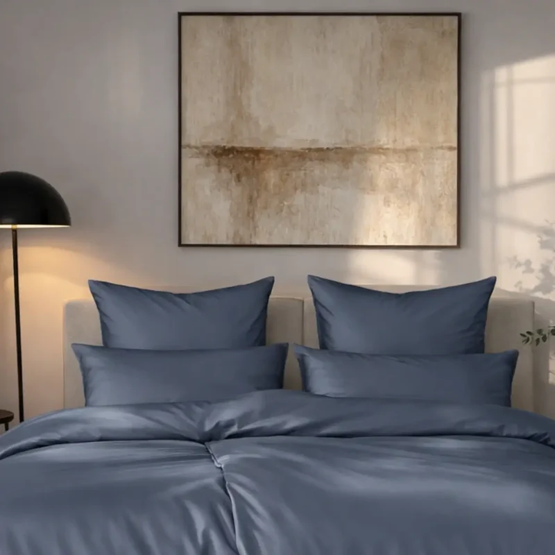 Mako-Satin Kissenbezug 40x80 cm - 2 Stk