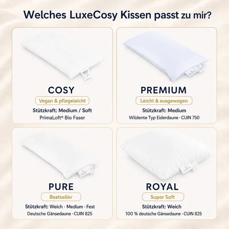 Cosy PrimaloftBio® Mikrofaser Kissen