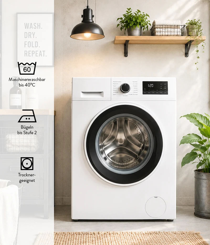 Castell Polycotton Biber Blüten – Petrol (0350385)