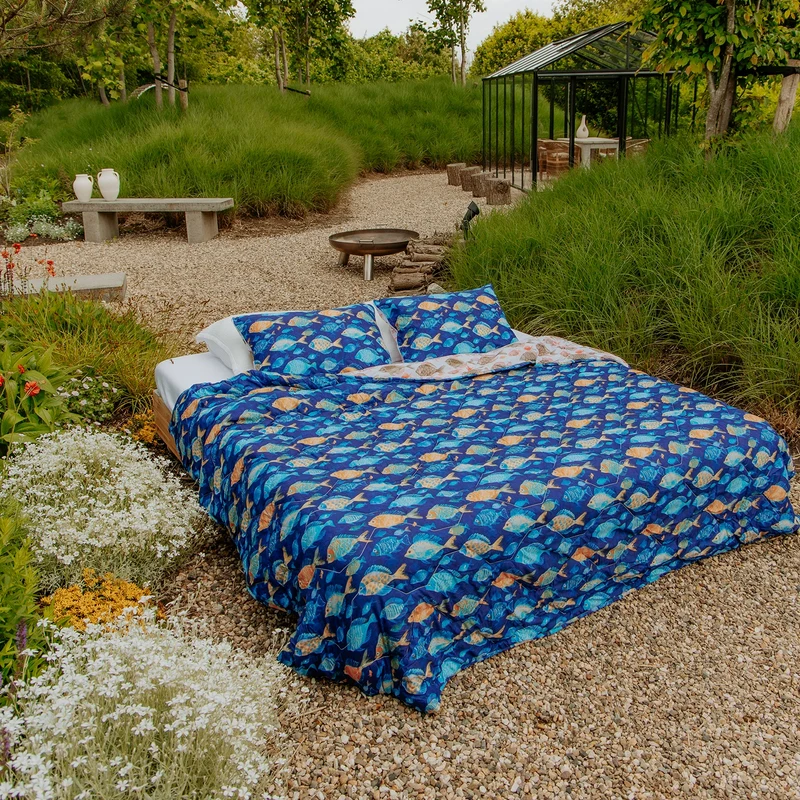 Wasbaar All Season Dekbed | A Fish Named Fred & HappyBed | Fish